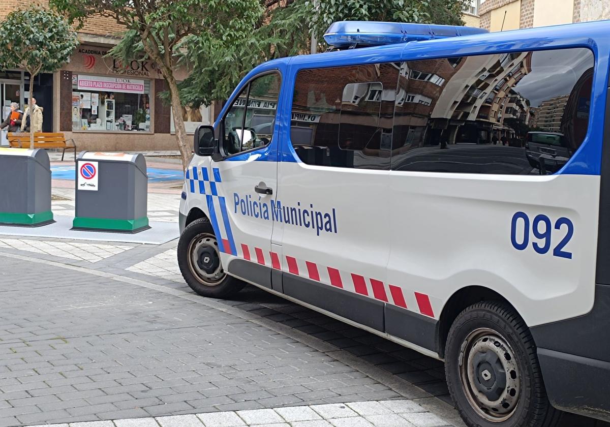 Furgón de la Policía Municipal de Valladolid, en imagen de archivo.