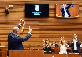 Intervención del procurador socialista Eugenio Miguel Alcojor para defender la proposición de ley de igualdad real y efectiva de las personas LGTBI+.
