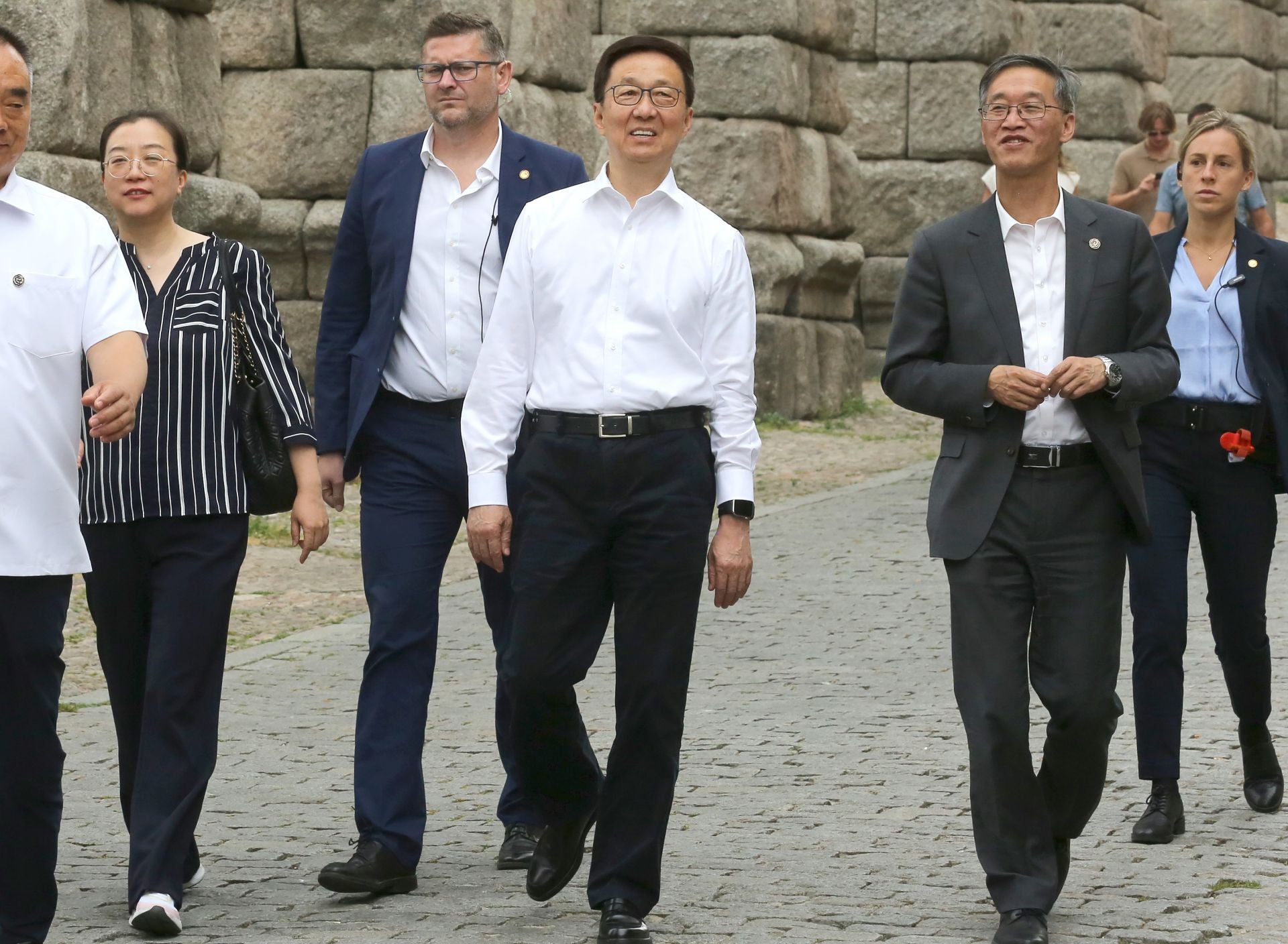 Fotos de la visita del vicepresidente de China a Segovia