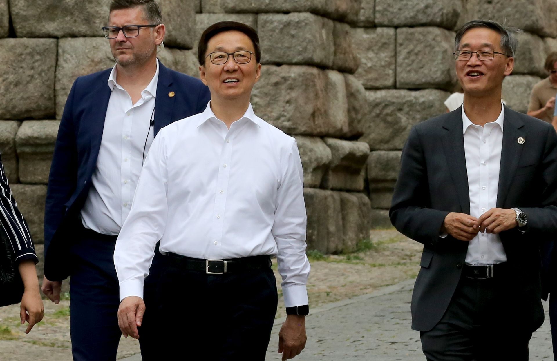Fotos de la visita del vicepresidente de China a Segovia