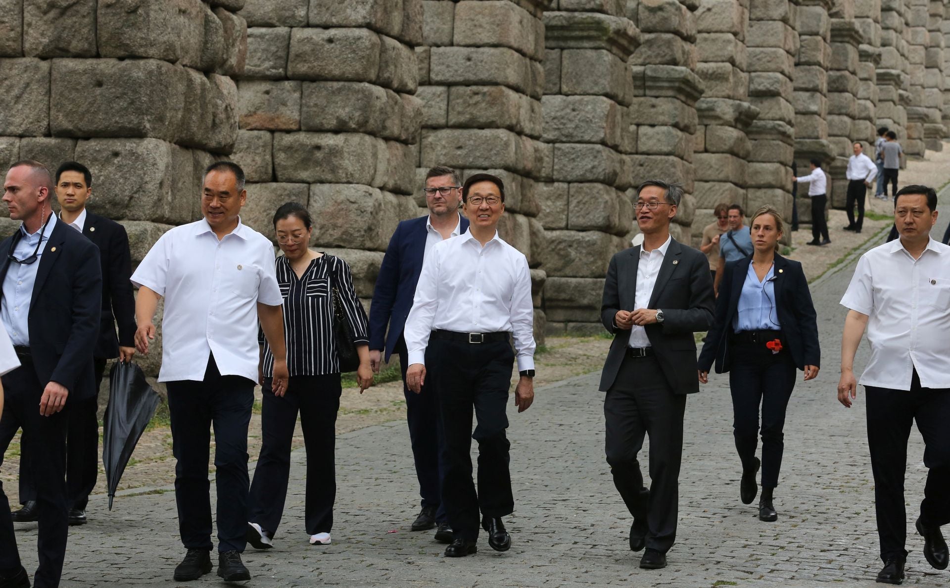 Fotos de la visita del vicepresidente de China a Segovia