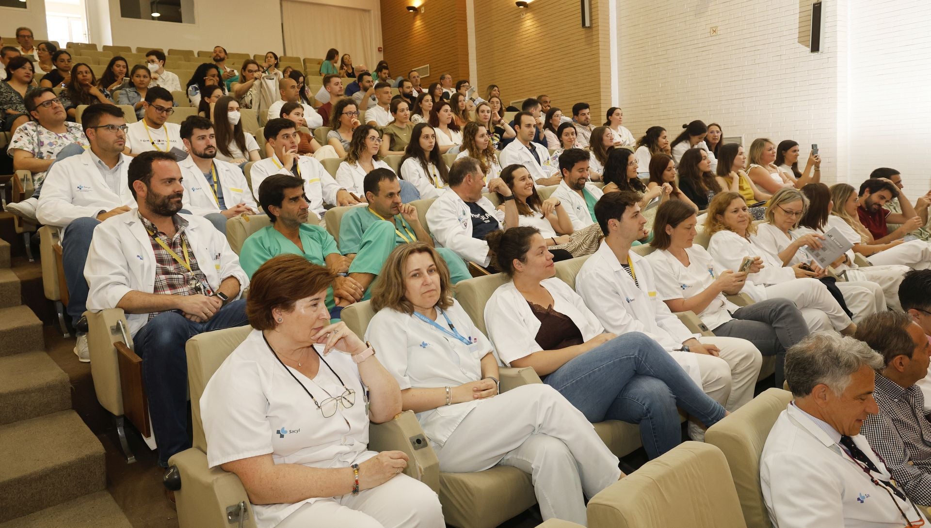 Los residentes cruzan sus caminos en el hospital de Palencia