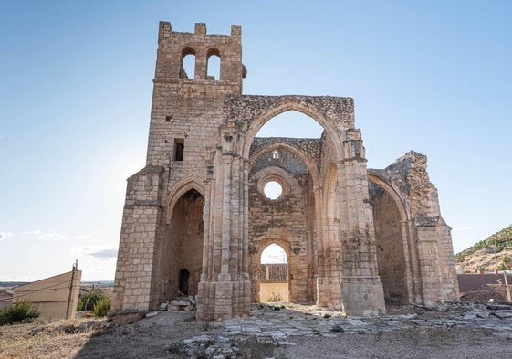 Ruinas de la iglesia de Santa Eulalia de Palenzuela.