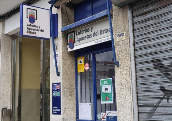 Administración de Lotería, en imagen de archivo.