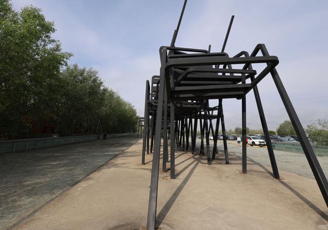 La pérgola tiene una longitud de 170 metros.