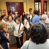 Un momento del encuentro en el Círculo.