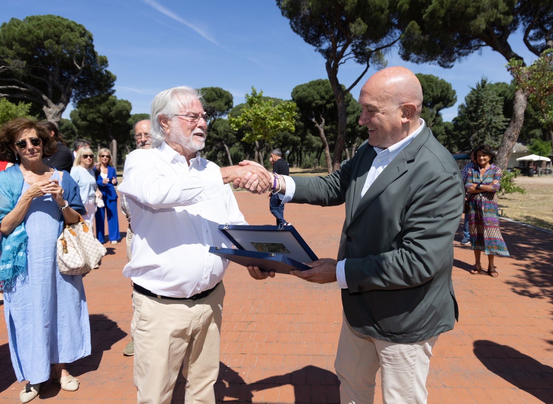 El homenaje de Valladolid a Francisco Pino, en imágenes