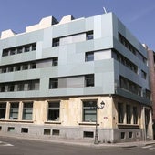 Sede judicial en el antiguo edificio del Banco de España en Palencia.