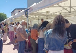 Feria del Libro de Tudela de Duero en una edición anterior.