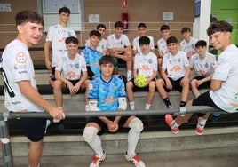 Equipo cadete del CD San Cristóbal.