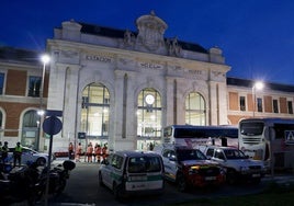 Edificio histórico de la estación Campo Grande.