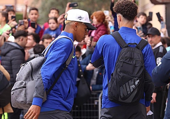 Lamine Yamal en una imagen de archivo.