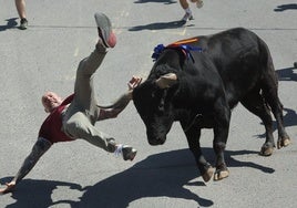 El revolcón en la suelta de Medina del Campo, en imágenes