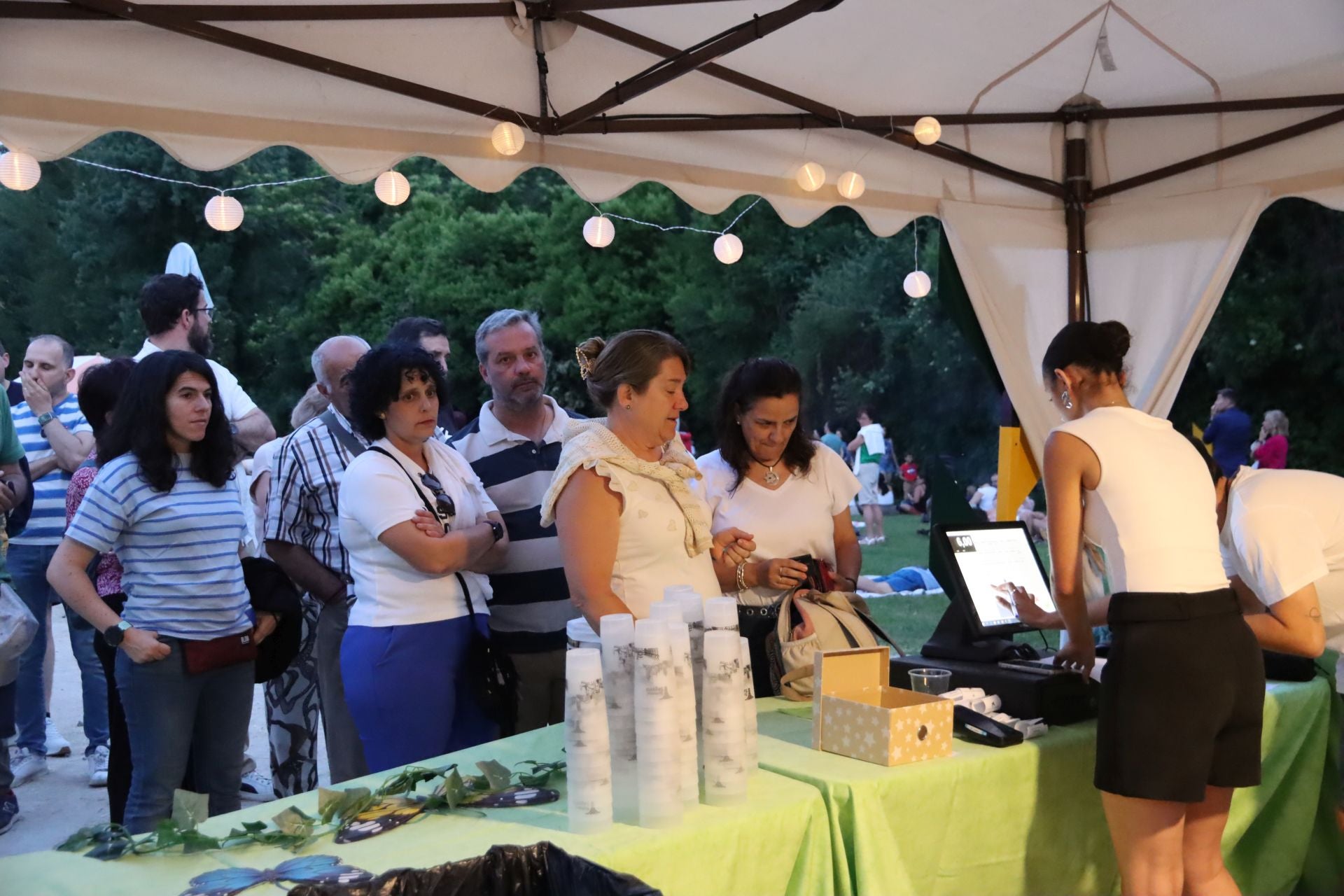 El espectáculo de drones por el Picnic Day, en imágenes