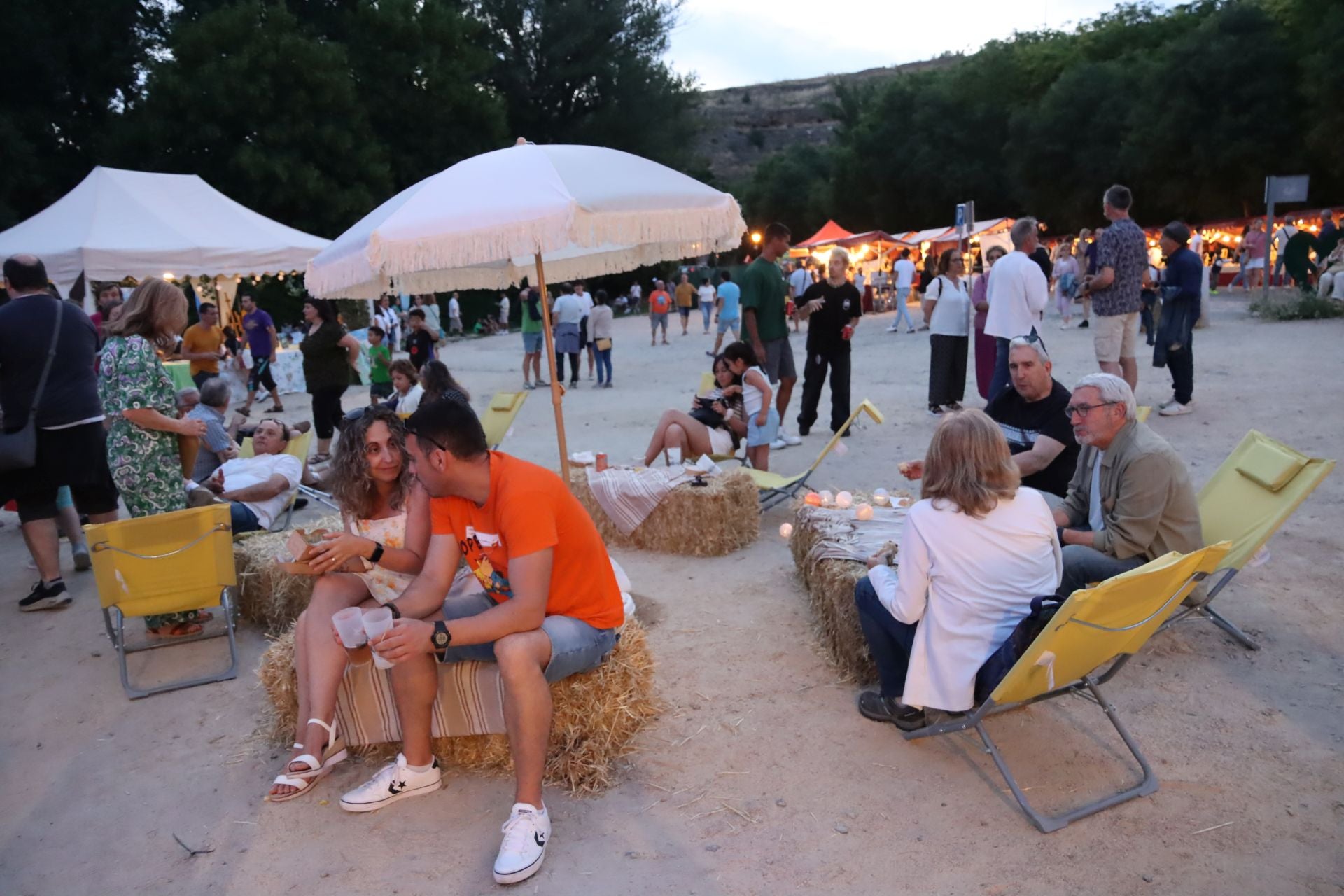 El espectáculo de drones por el Picnic Day, en imágenes
