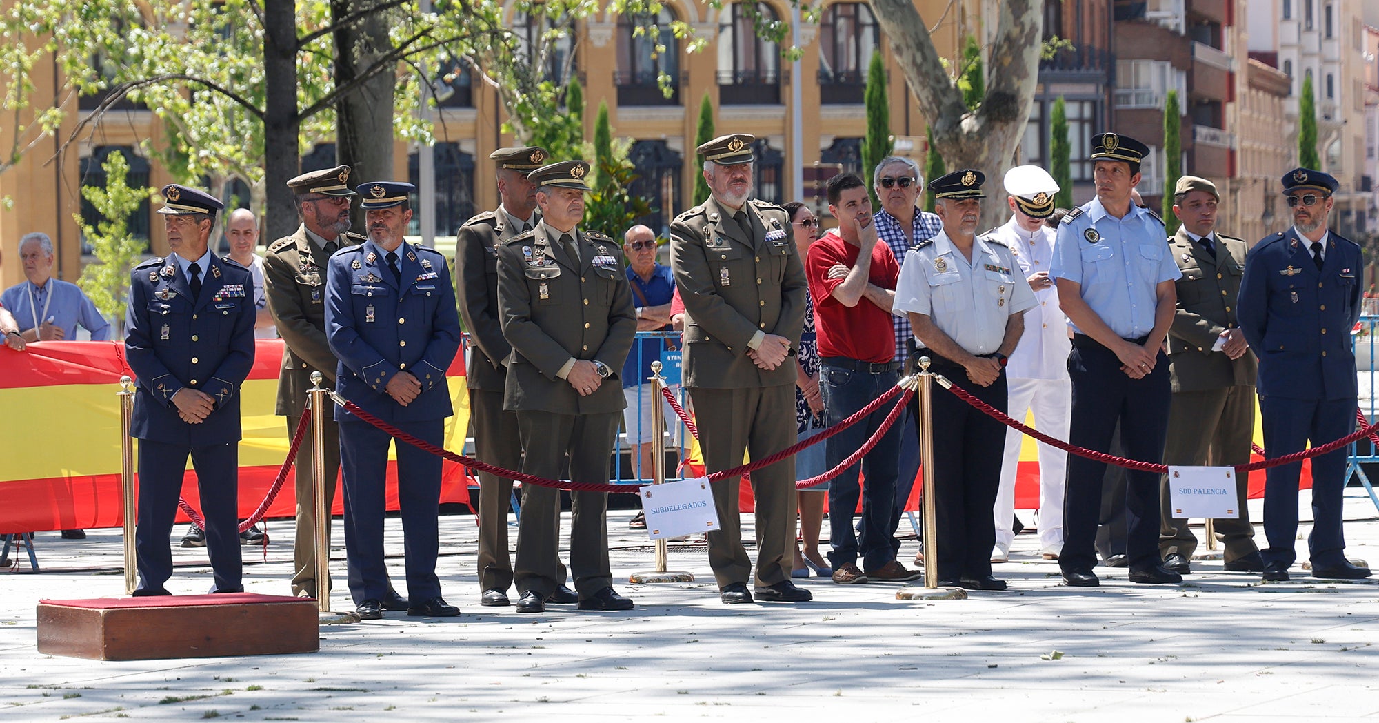 Palencia reaviva el compromiso con las Fuerzas Armadas