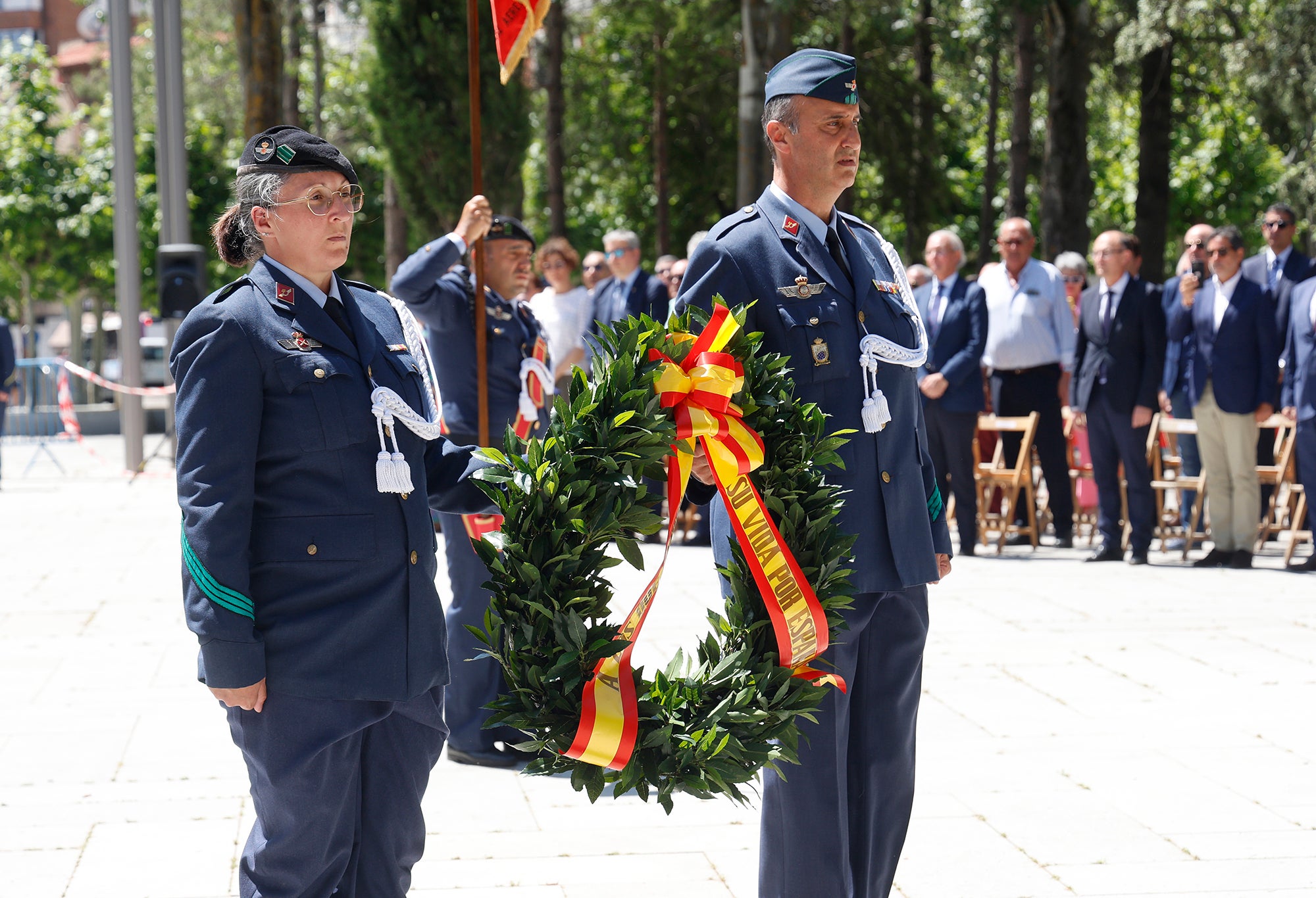 Palencia reaviva el compromiso con las Fuerzas Armadas