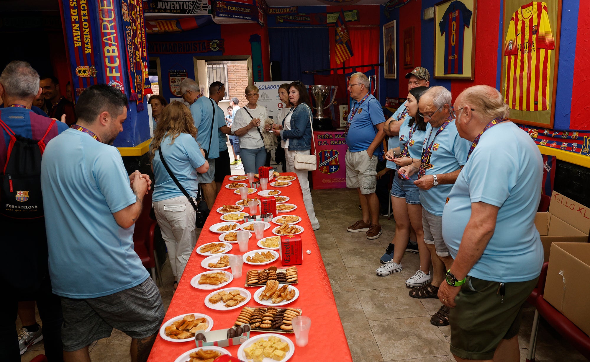 Cuarenta años de barcelonismo en Palencia