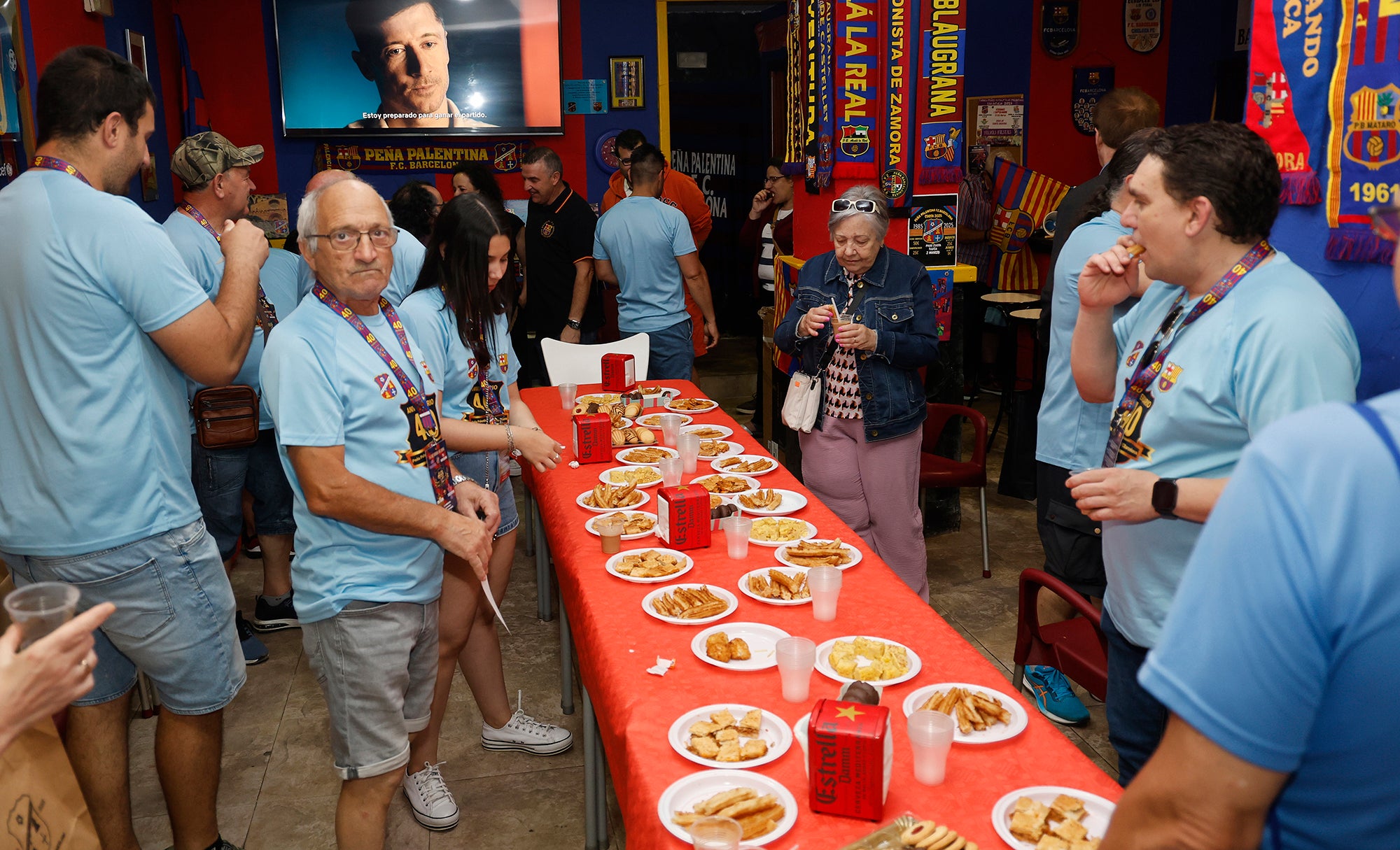 Cuarenta años de barcelonismo en Palencia