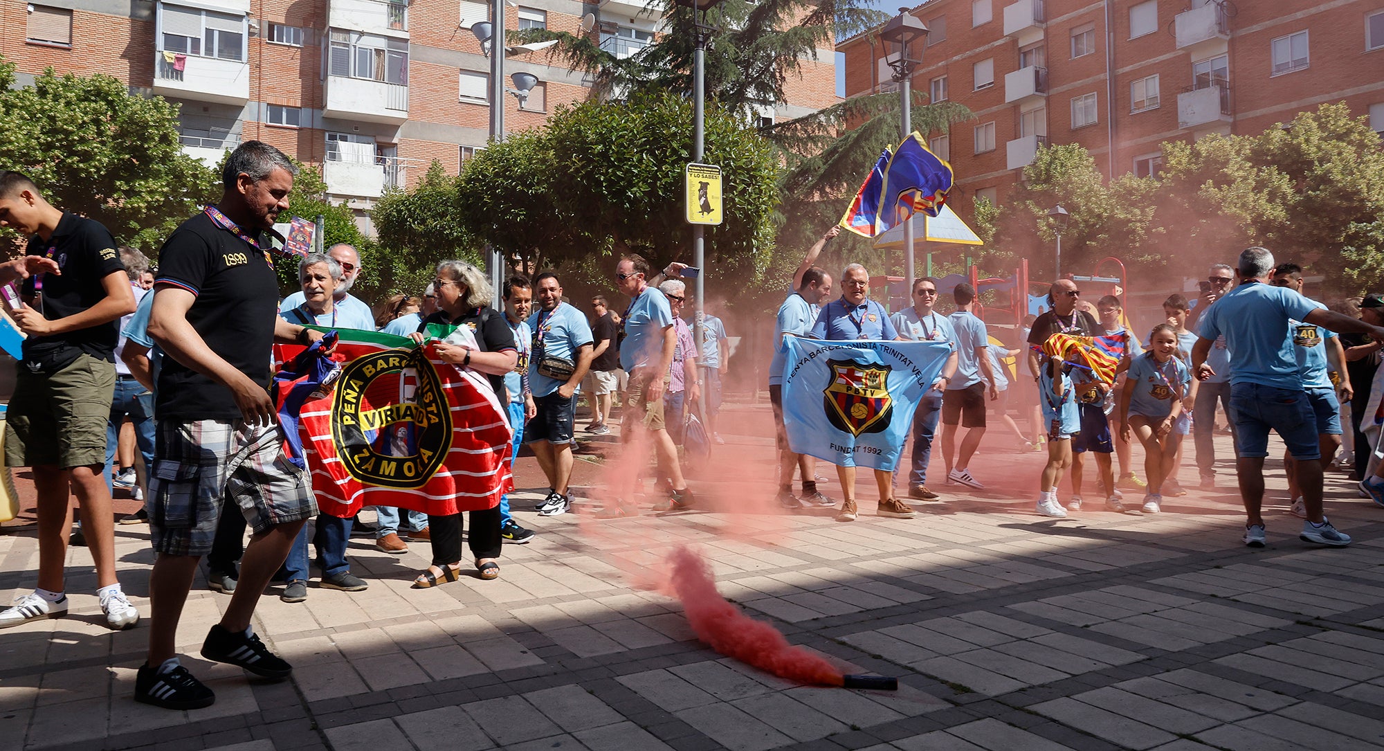 Cuarenta años de barcelonismo en Palencia