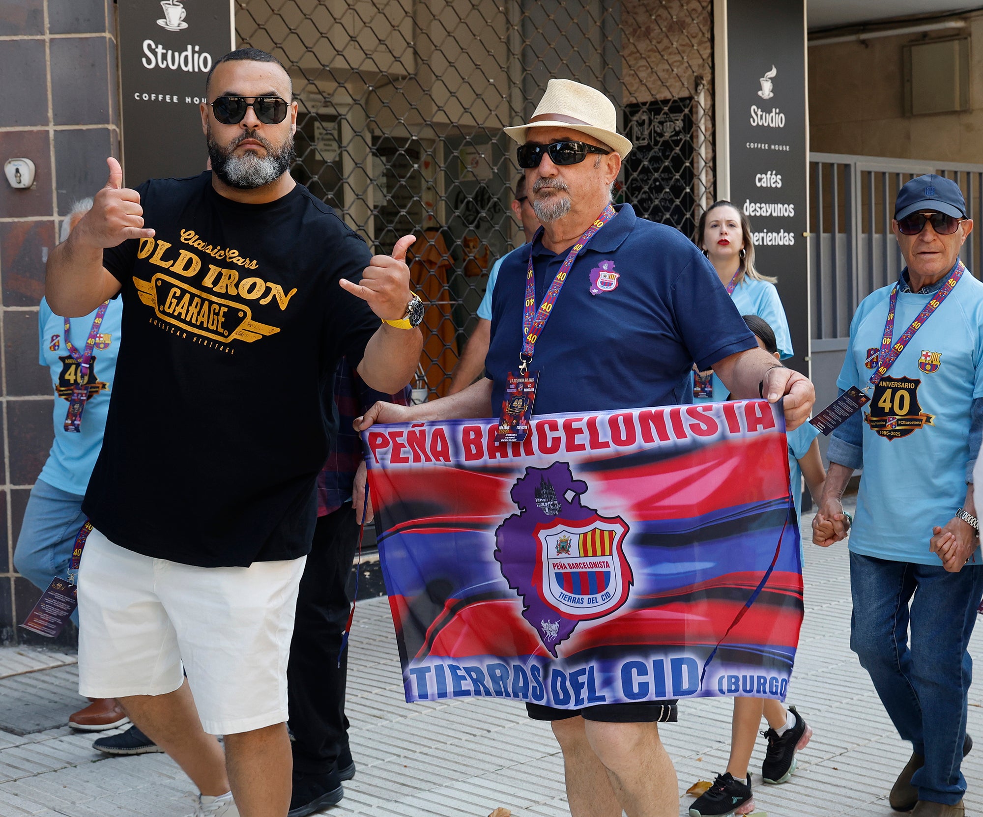 Cuarenta años de barcelonismo en Palencia