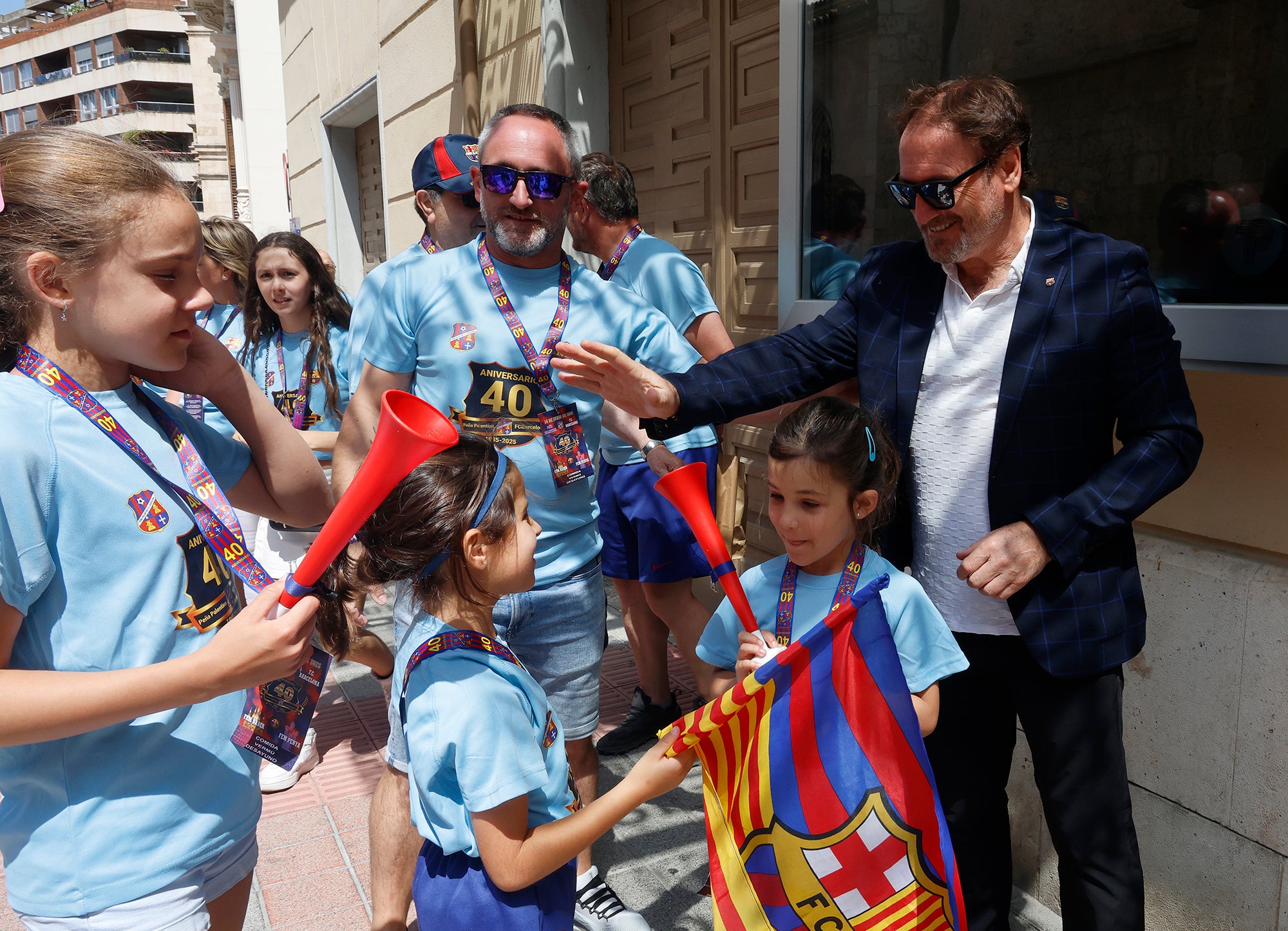 Cuarenta años de barcelonismo en Palencia