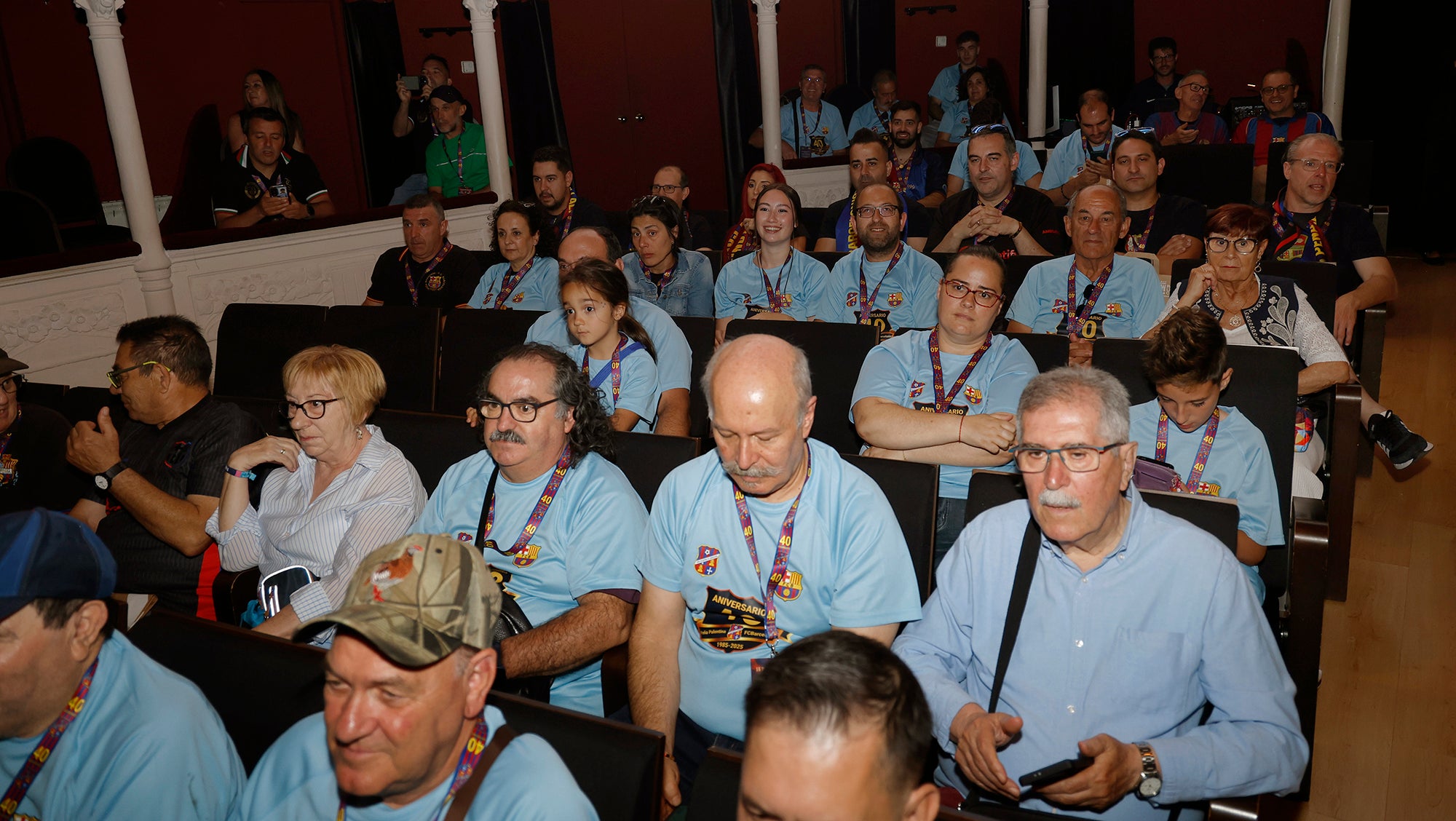 Cuarenta años de barcelonismo en Palencia