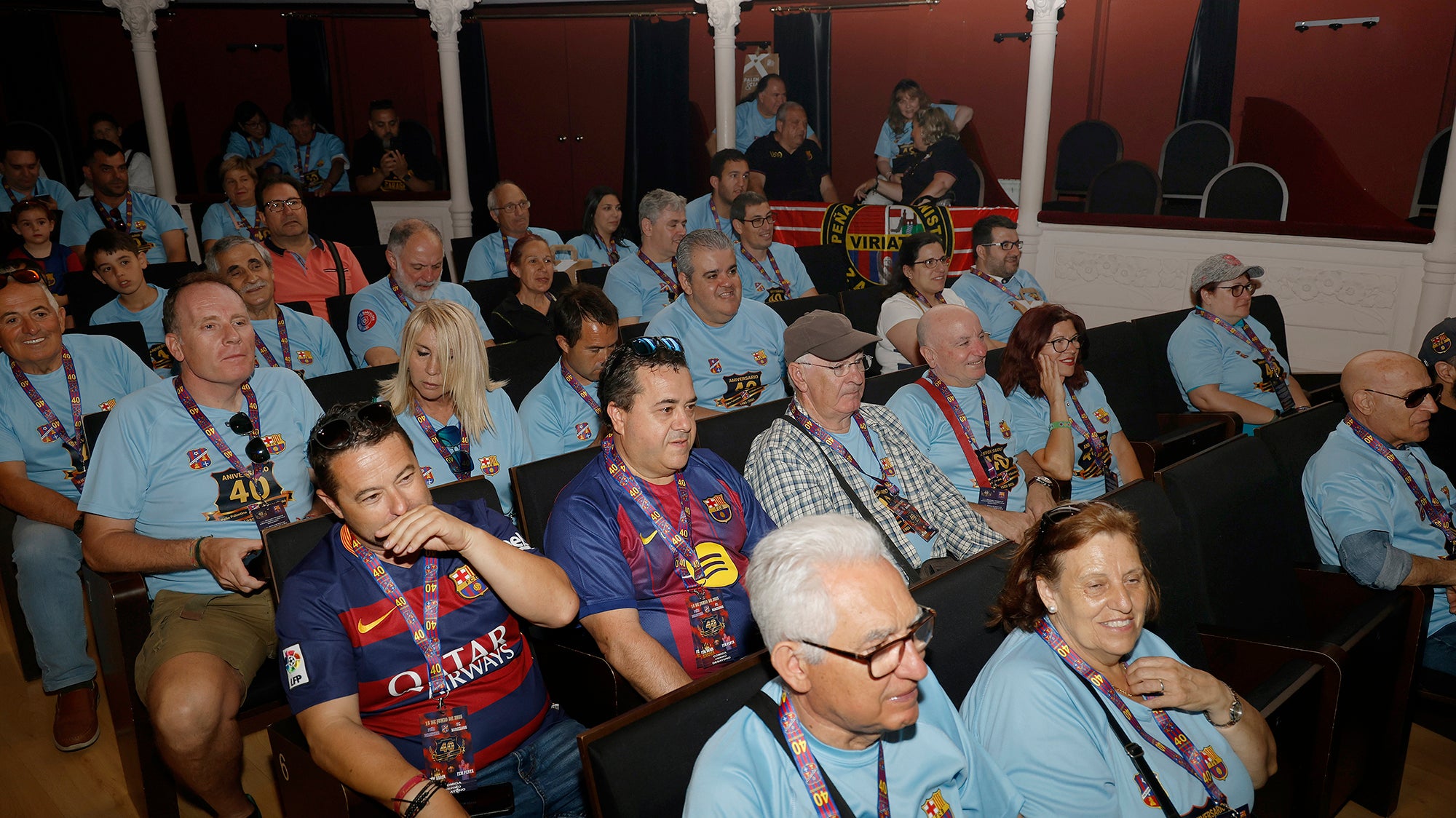 Cuarenta años de barcelonismo en Palencia