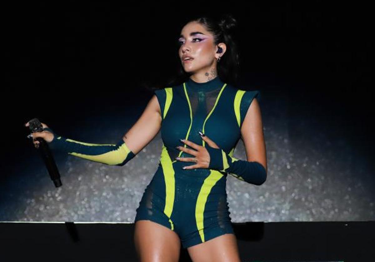 La cantante argentina María Becerra.