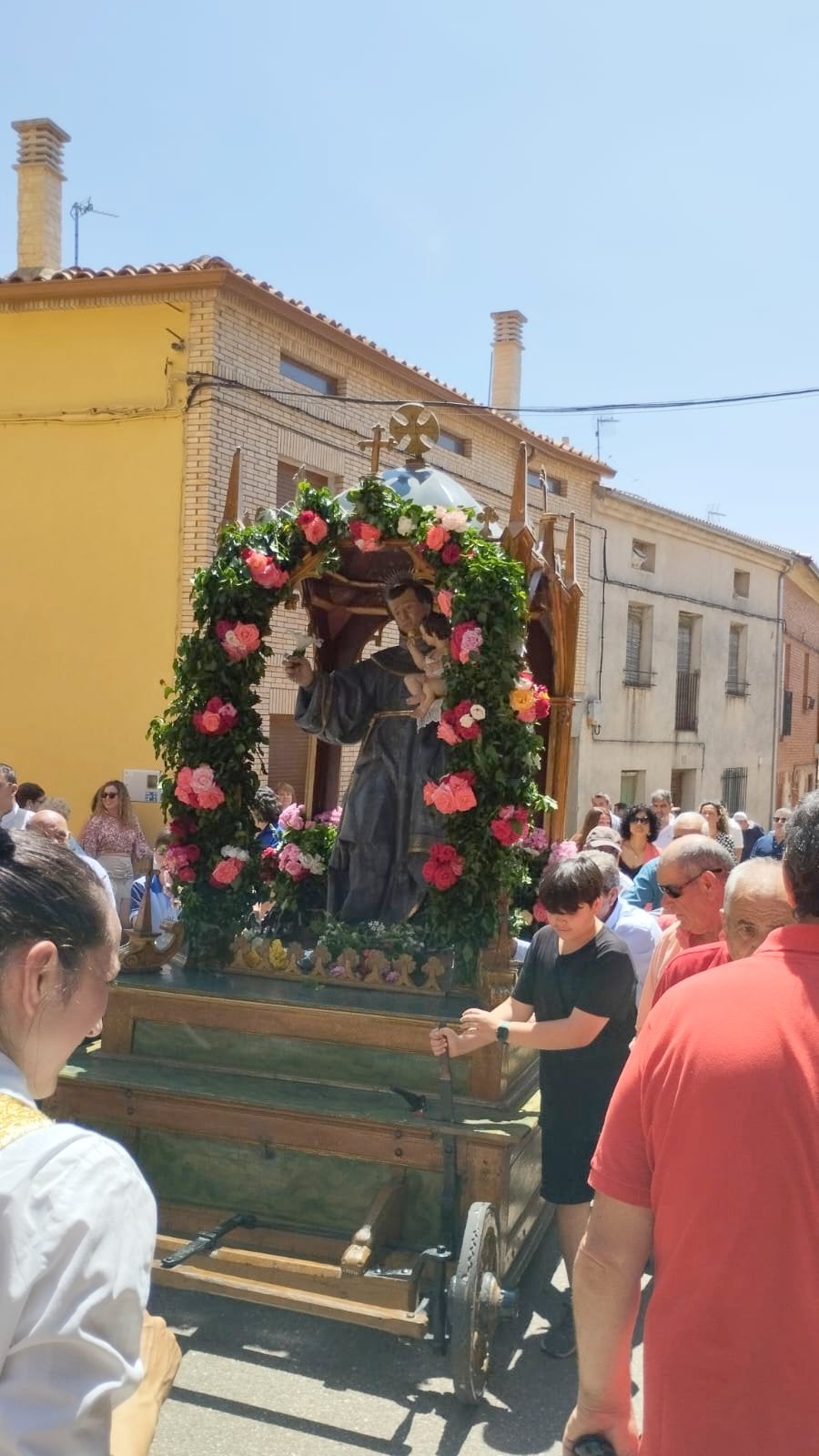 Castrillo de Don Juan celebra a San Antonio de Padua