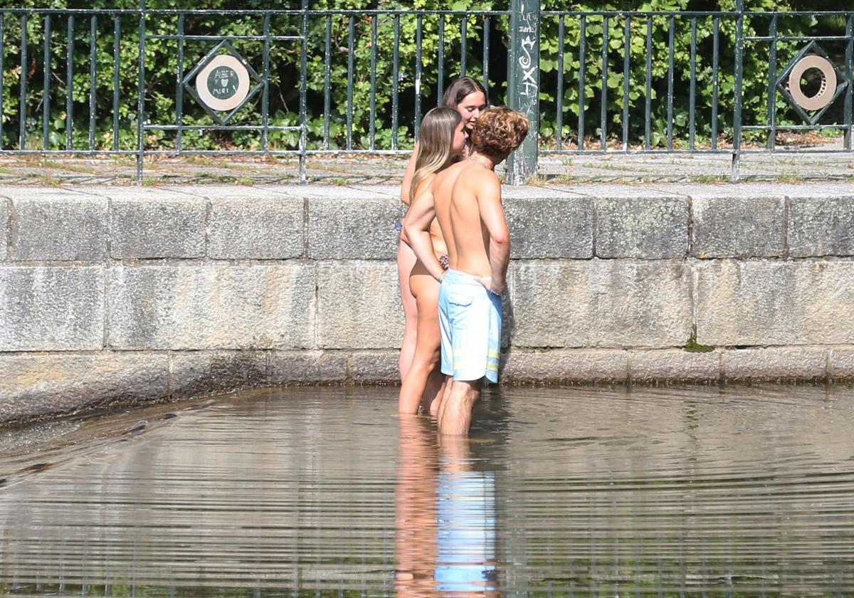 Fotos de las jornadas de calor en Segovia del final de primavera