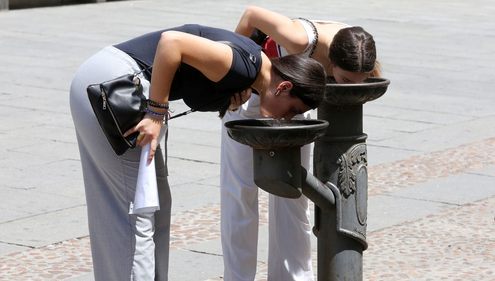 Fotos de las jornadas de calor en Segovia del final de primavera