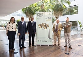 Inmaculada Martínez, Fco. Javier Iglesias, Marcos Iglesias, Gonzalo Santonja y Manuel González.