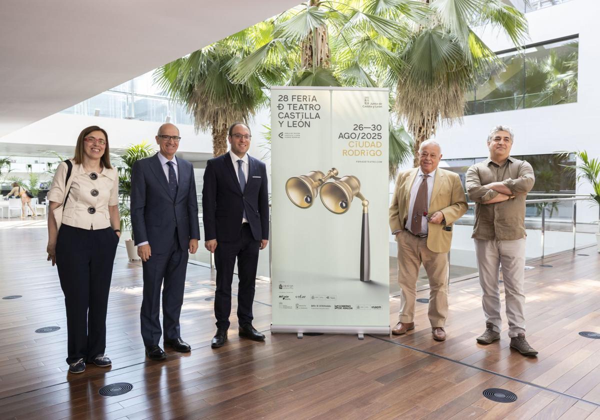 Inmaculada Martínez, Fco. Javier Iglesias, Marcos Iglesias, Gonzalo Santonja y Manuel González.