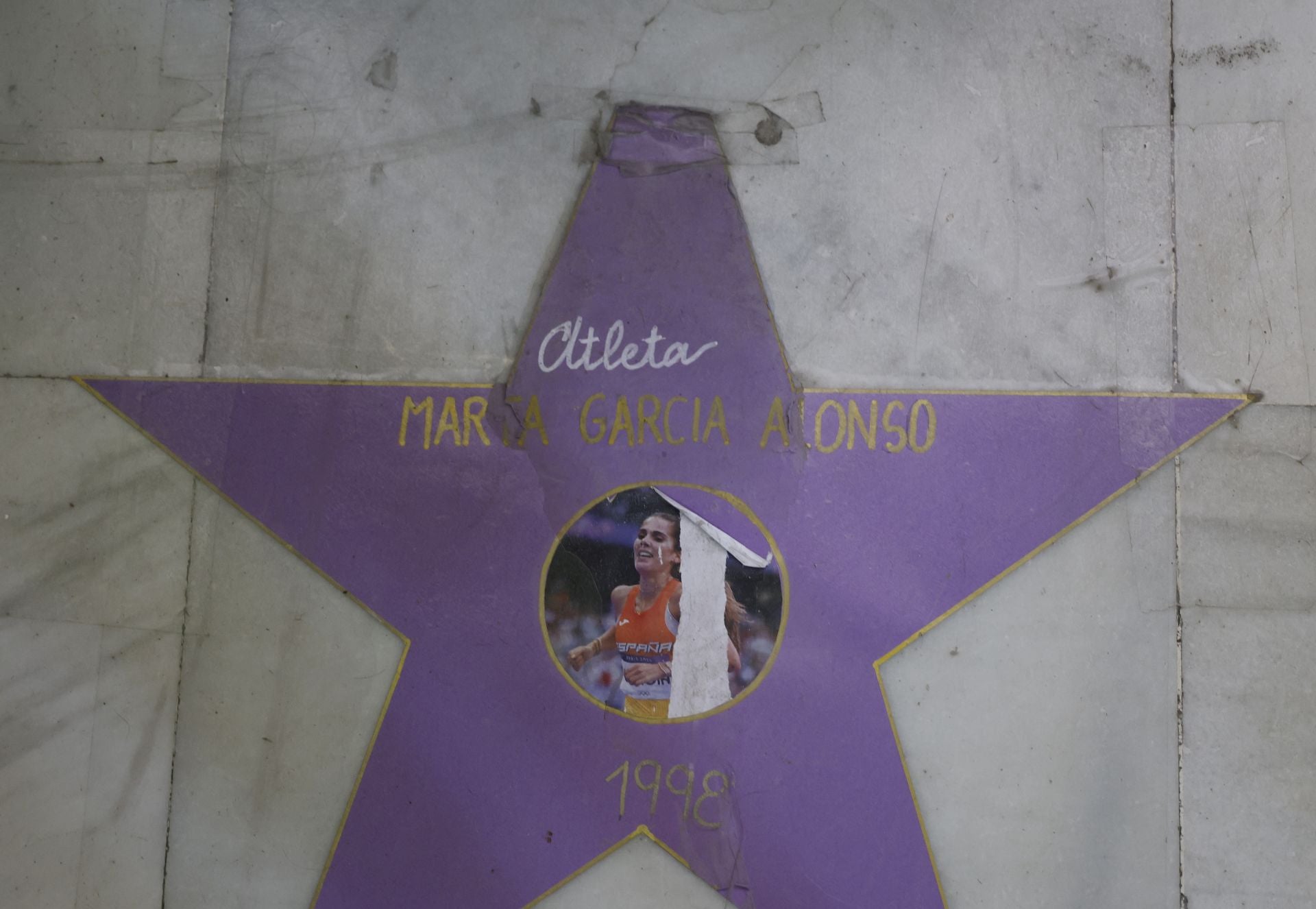 Así es el paseo de la fama de Palencia
