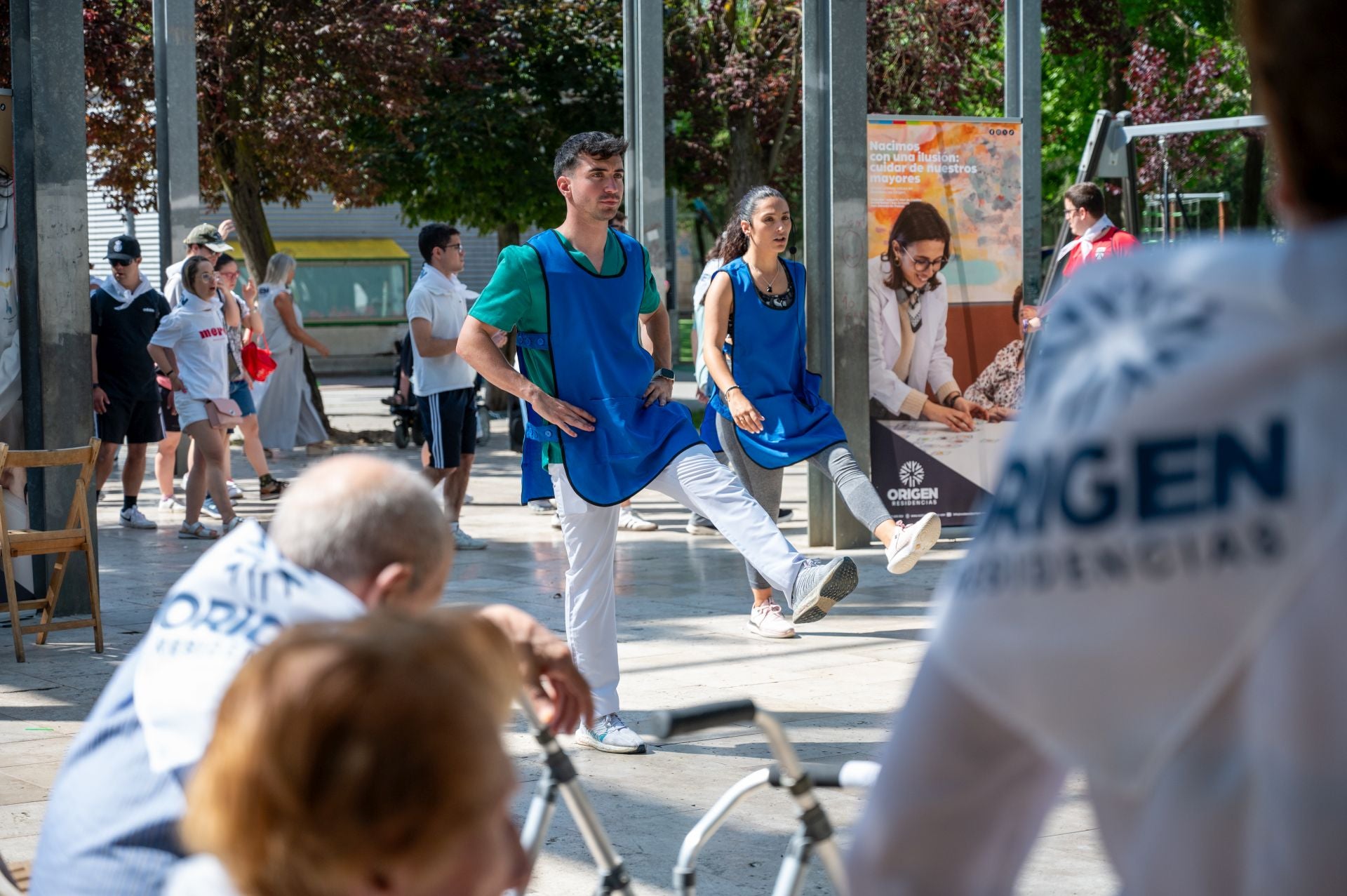 Envejecimiento y ejercicio, juntos en el Parque del Salón