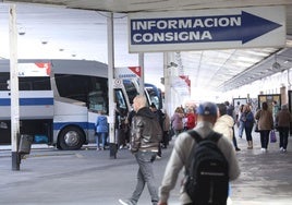 Estación de Autobuses de Valladolid, en imagen de archivo.