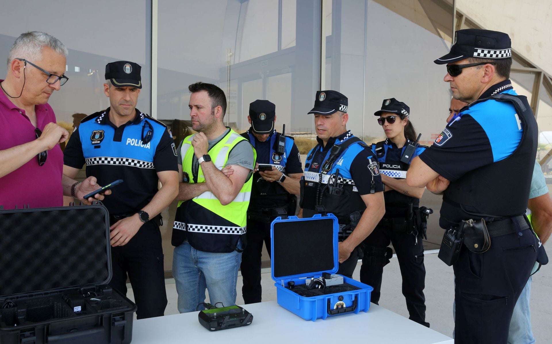 Fotos de los nuevos drones de la Policía Local de Segovia