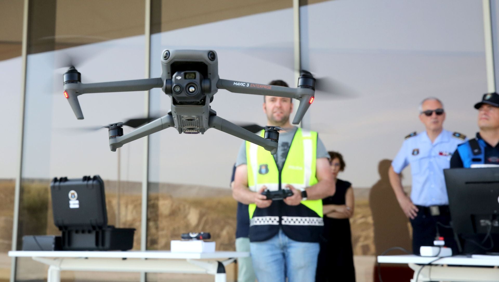 Fotos de los nuevos drones de la Policía Local de Segovia