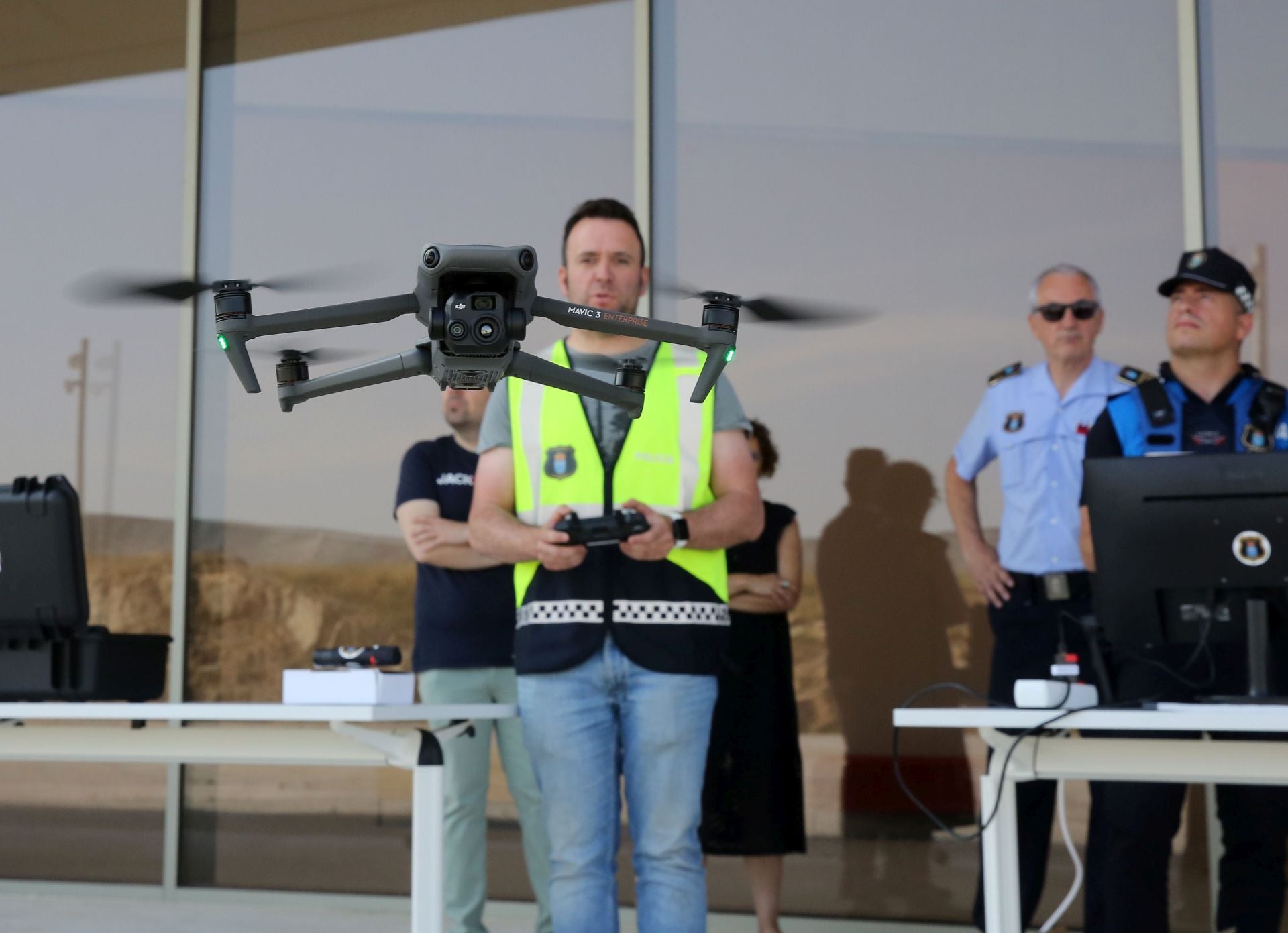 Fotos de los nuevos drones de la Policía Local de Segovia