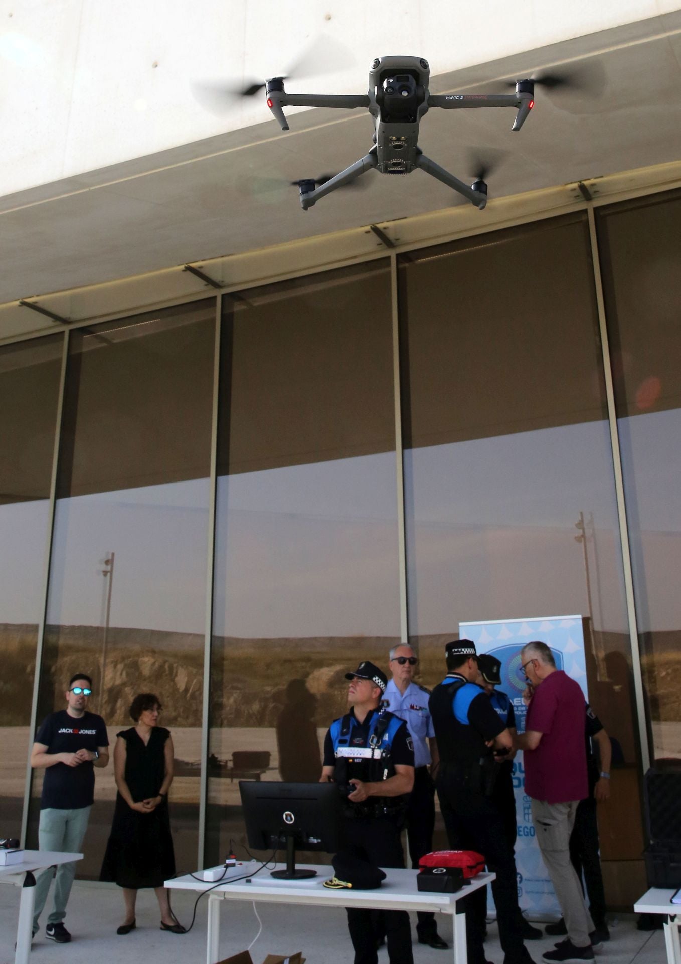Fotos de los nuevos drones de la Policía Local de Segovia