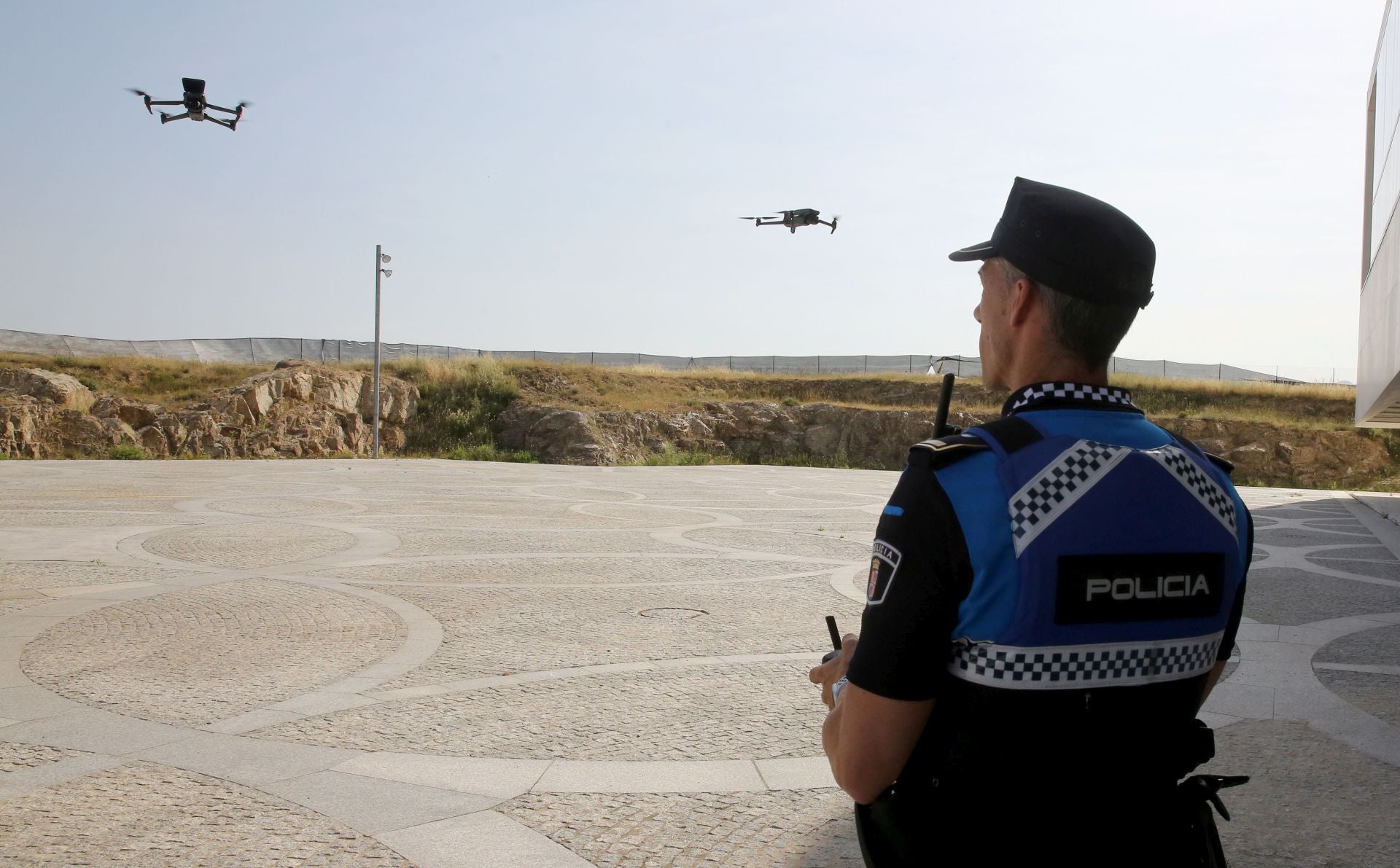 Fotos de los nuevos drones de la Policía Local de Segovia