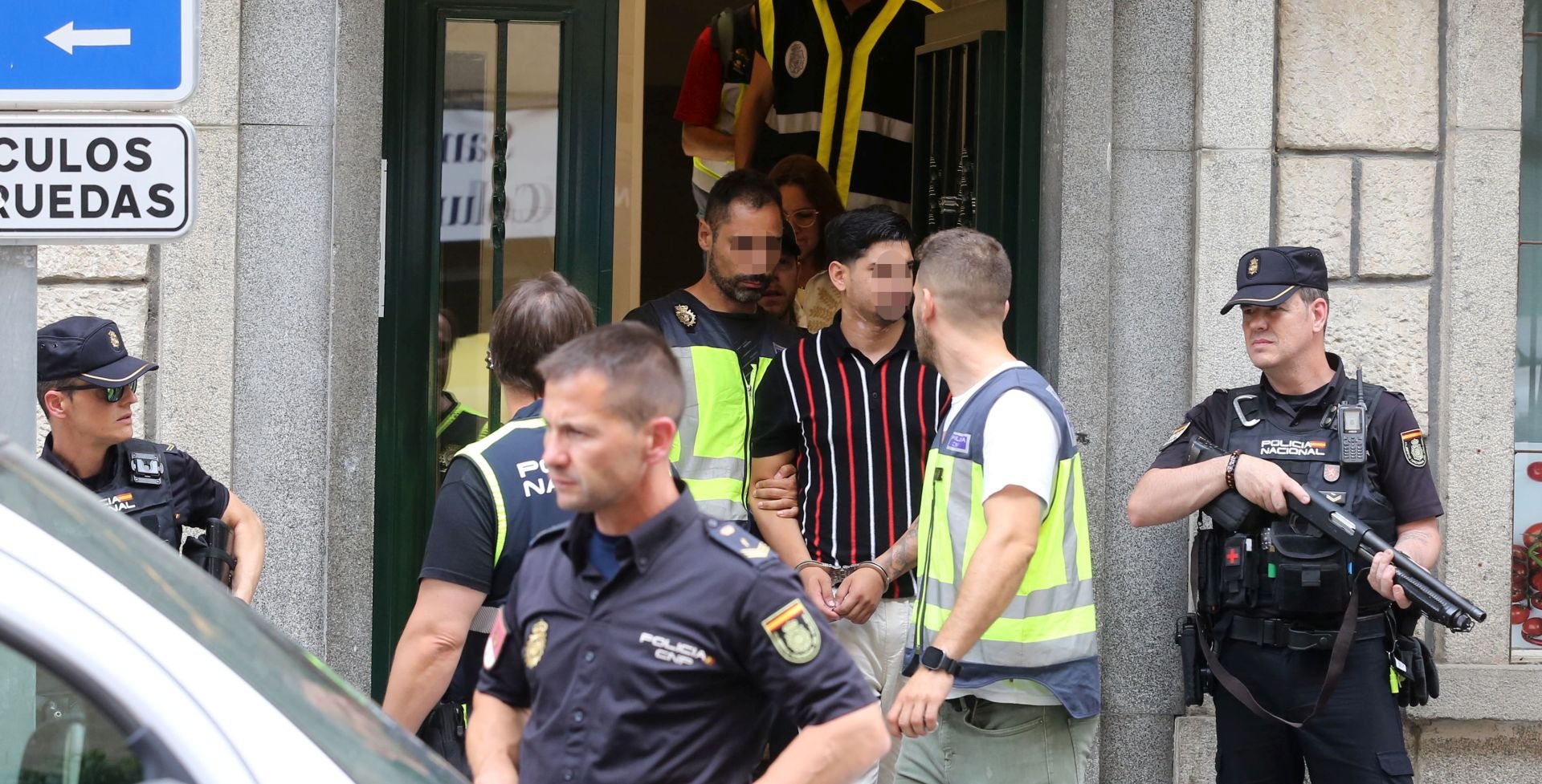 Fotos de la operación policial en Segovia