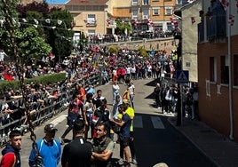 Encierro urbano en las Fiestas de la Octava del Corpus Christi en Zaratán.