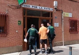El detenido en Benavente (Zamora).