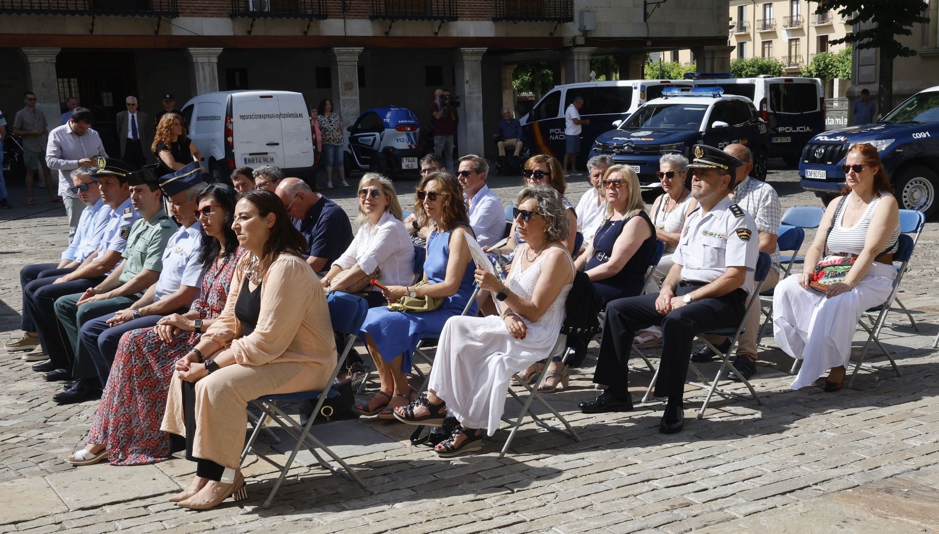 La Policía Nacional de Palencia rinde homenaje a las víctimas del terrorismo