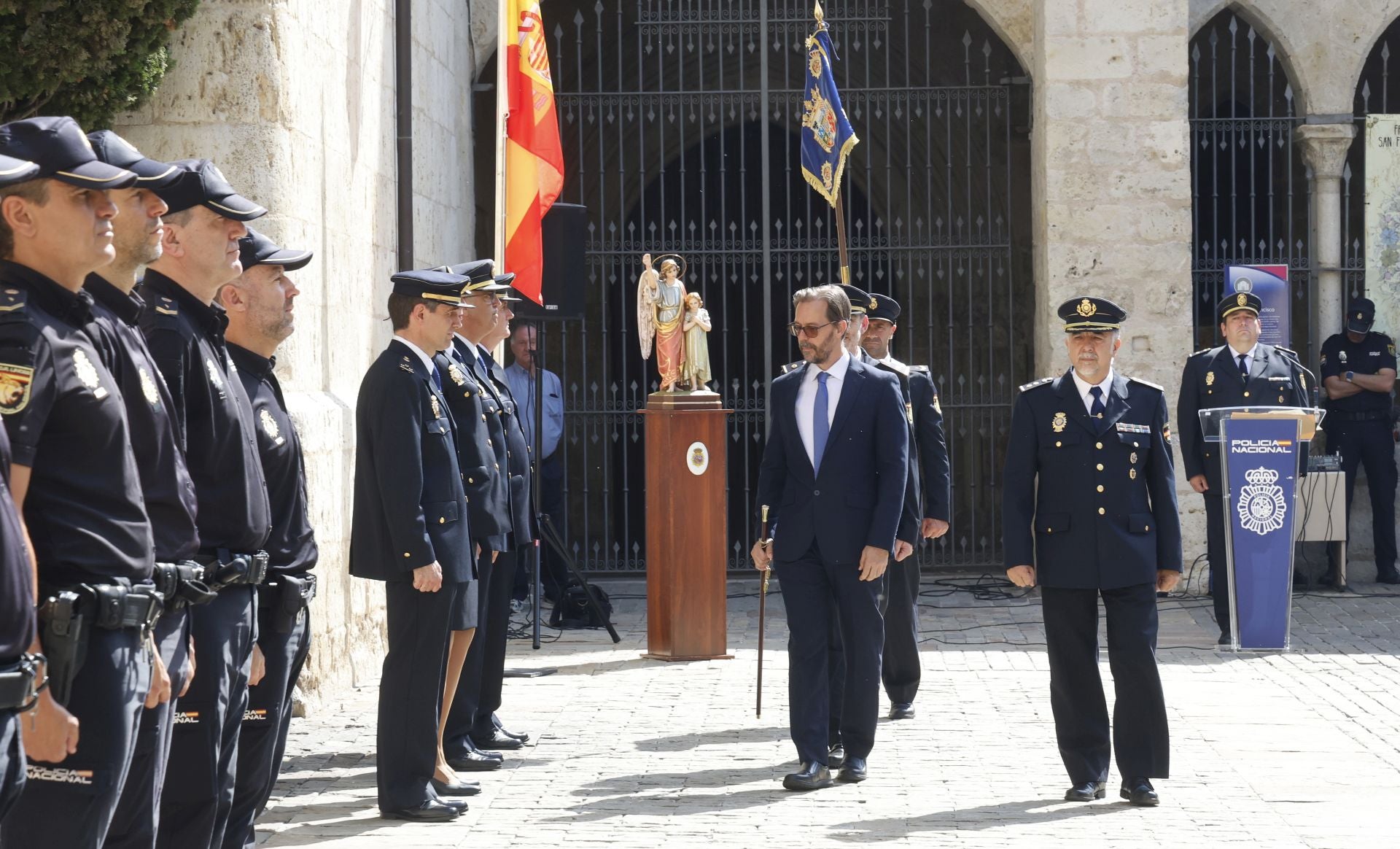 La Policía Nacional de Palencia rinde homenaje a las víctimas del terrorismo