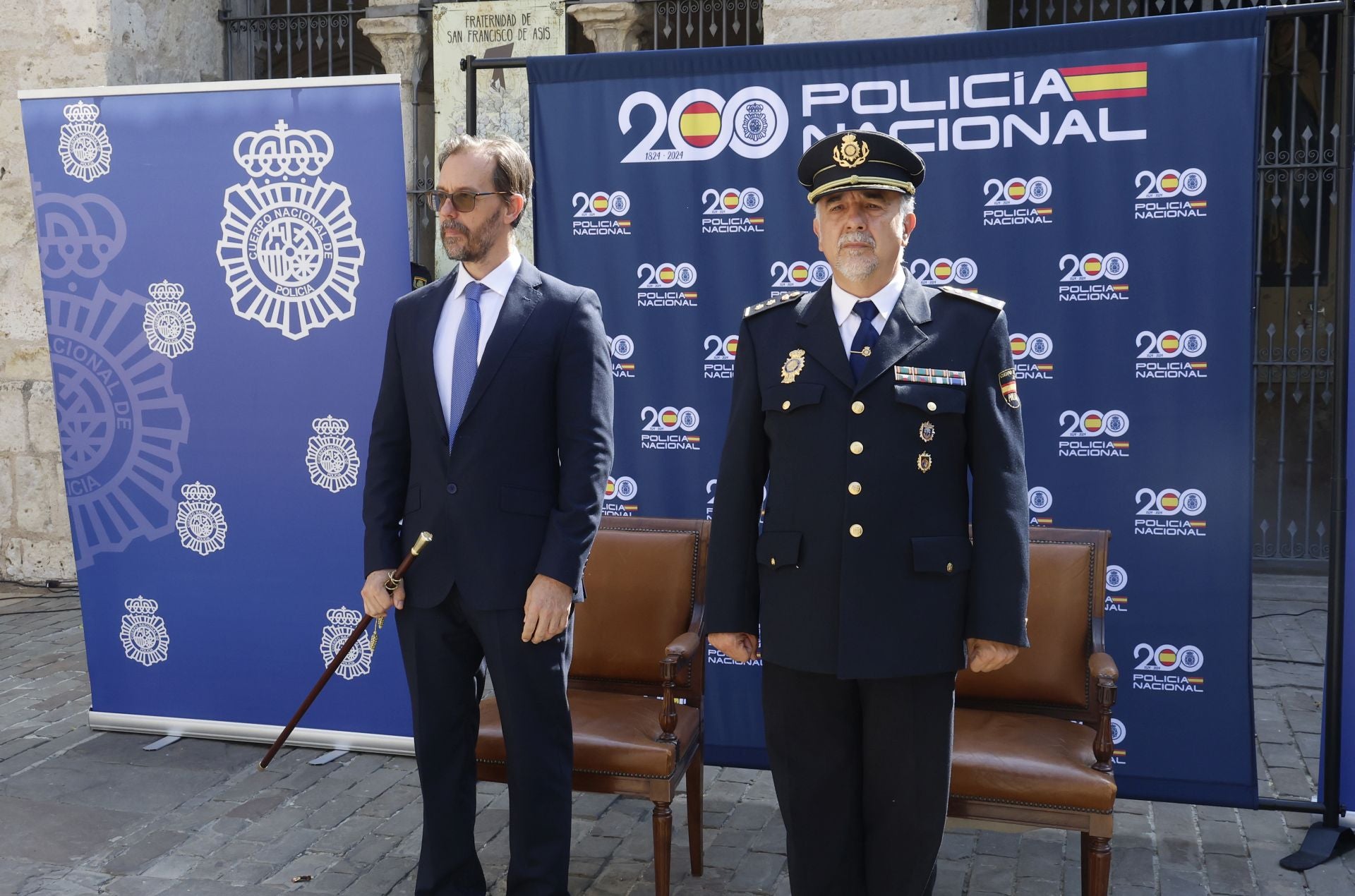 La Policía Nacional de Palencia rinde homenaje a las víctimas del terrorismo