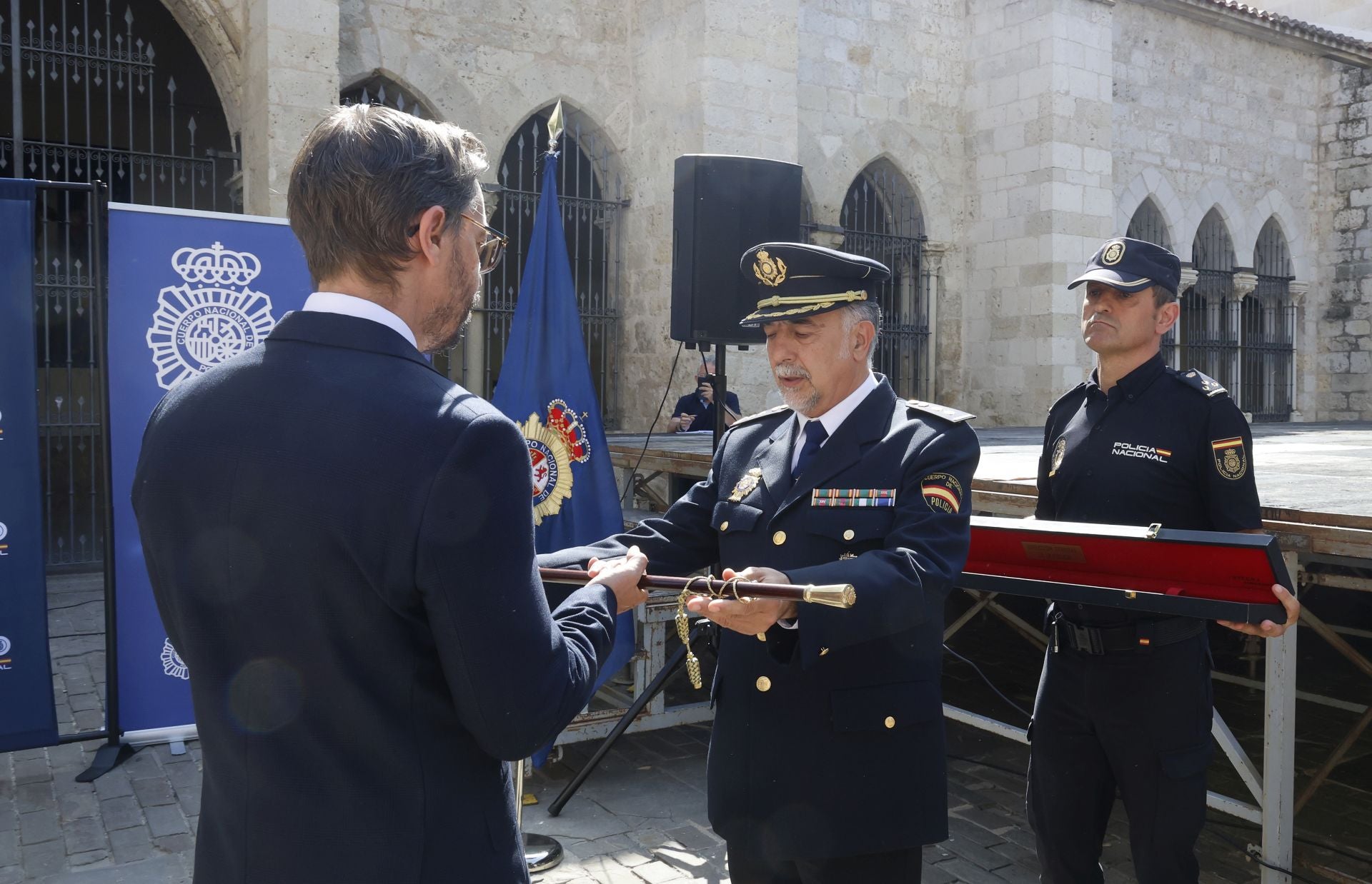 La Policía Nacional de Palencia rinde homenaje a las víctimas del terrorismo