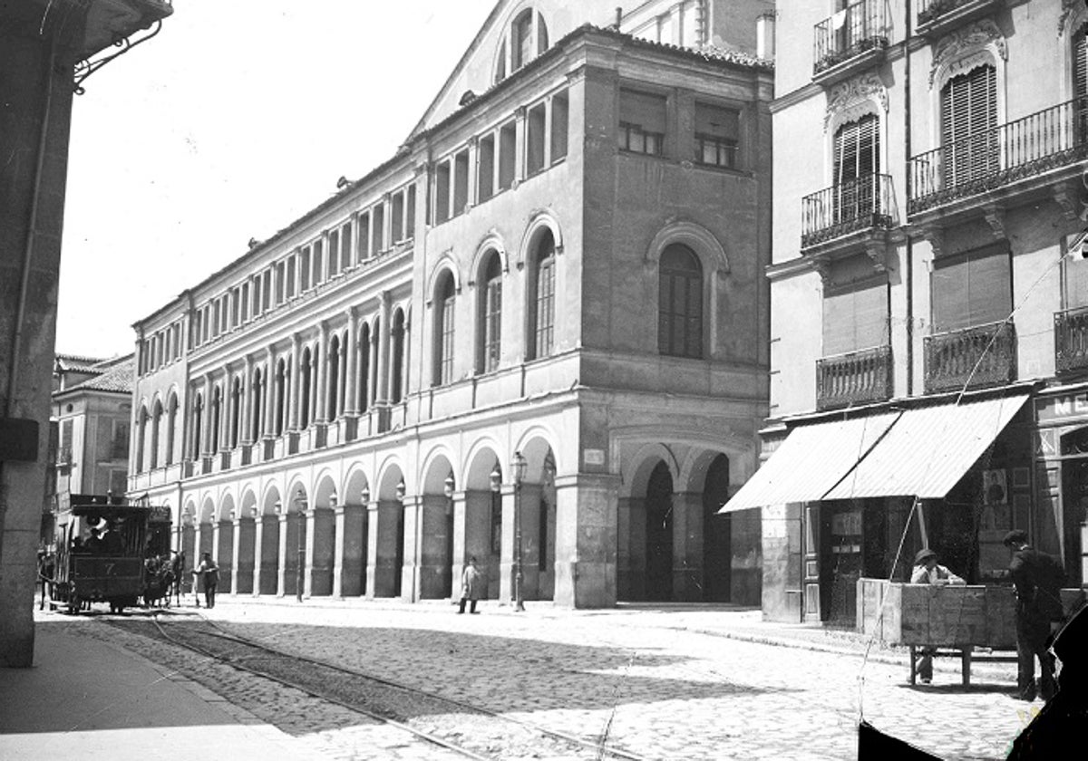 El Teatro Calderón a principios del siglo XX.